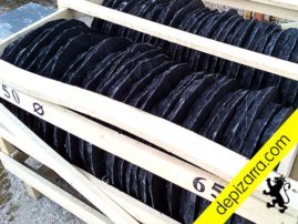 Paso japonés de pizarra para jardín. Placa pizarra para decoración. Pizarra para suelos. Pizarra para paredes. Revestimientos de pizarra. Ardoise Naturelle. Natur Schiefer. Natural Slate. Pas japonais éclatés. Opus incertum ardoise. Stepstone slate. Fliesen schiefer.