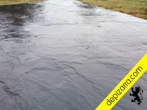 Placa de pizarra natural para mesa de exterior. Mesa pizarra. Mesa de placa de pizarra natural con 2 caras naturales.