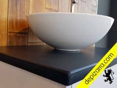 Encimera pizarra natural.