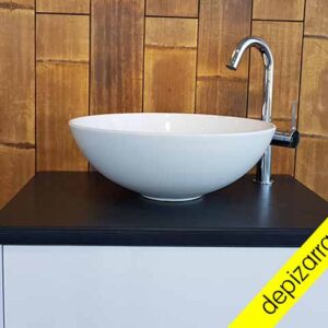 Pizarra para encimera baño.