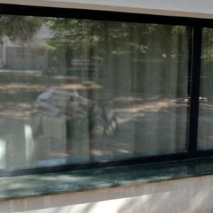 Pizarra verde para ventanas.