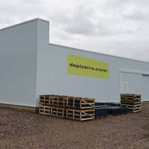 Almacén de pizarra.